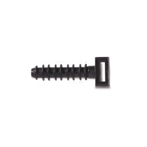 ACCESSORI PER FASCETTE IN NYLON, SUPPORTO DI FISSAGGIO RESISTENTE AI RAGGI UV A TASSELLO