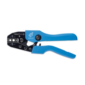 PINZA AGGRAFFATRICE CON DEMOLTIPLICA · PER CONNETTORE COASSIALI · RG58-59