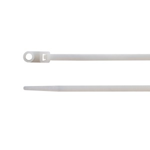 NYLON CABLE-TIES, WITH MOUNTING HOLE