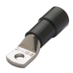INSULATED WITH BLACK NYLON AND WITH SMALL PLATE (L.V.)