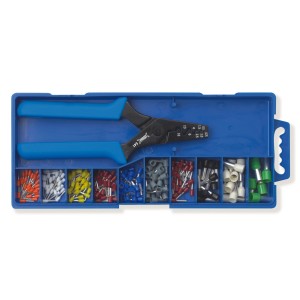 ASSORTMENT WITH CRIMPING TOOL