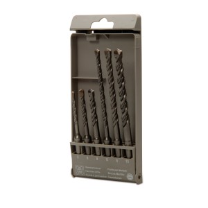 SDS-PLUS HAMMER DRILL BITS SET · 6 PCS